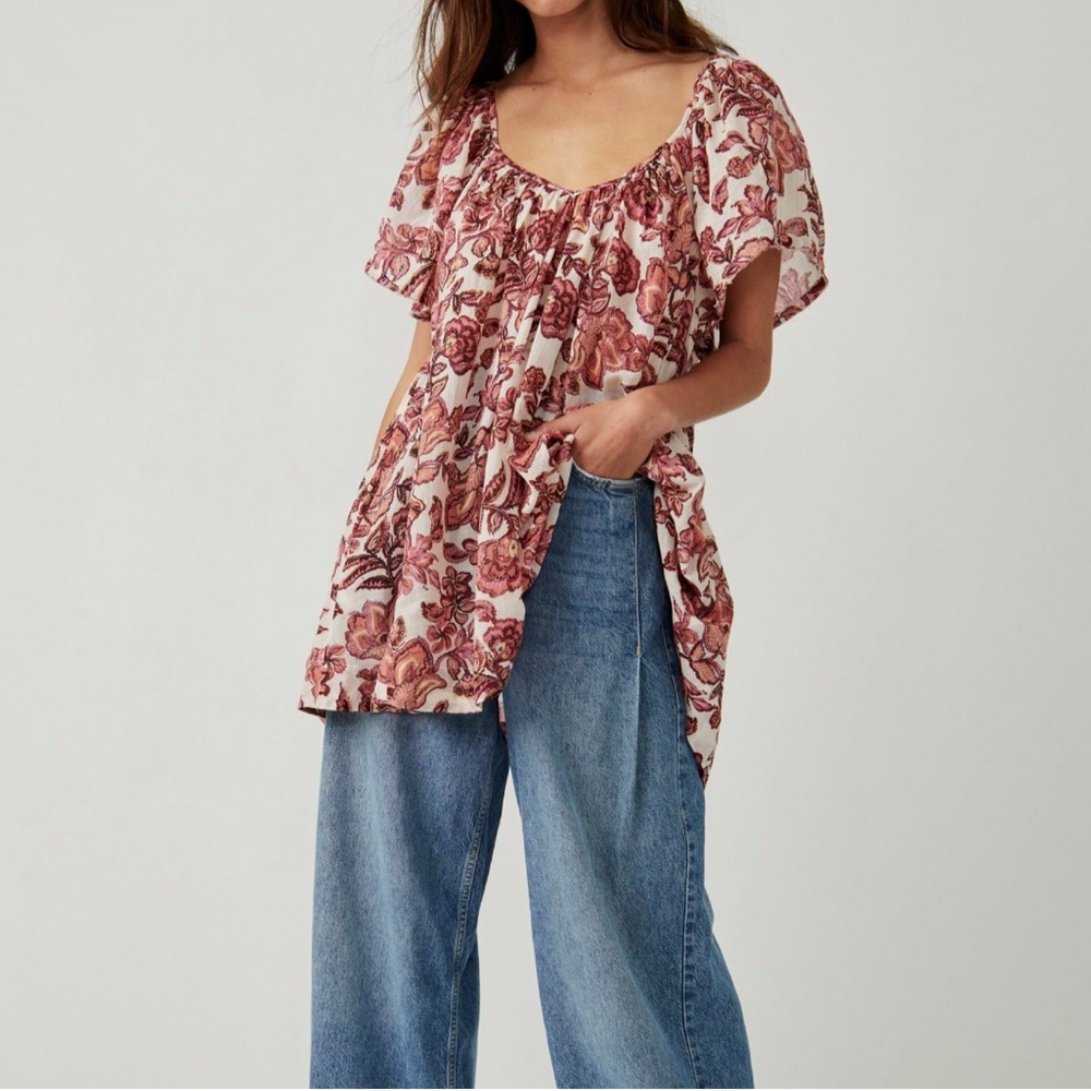 NWT Kauai getaway printed tunic by Free People in size XS